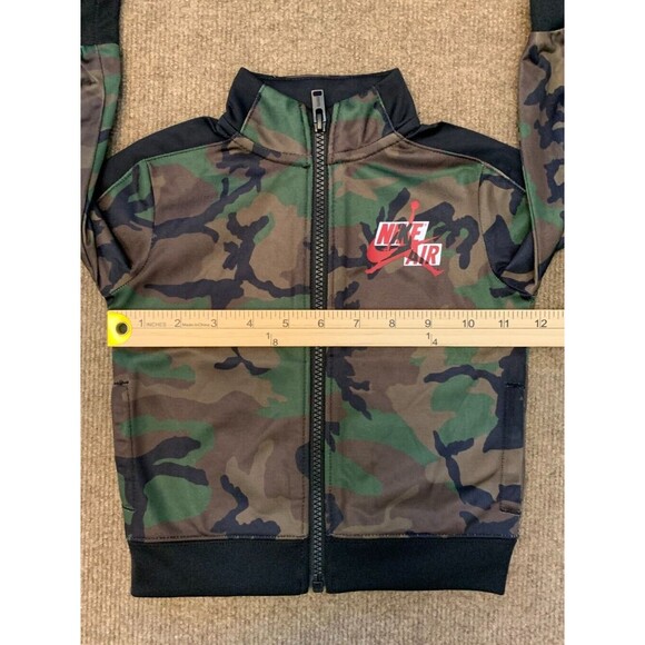 Nike Air Jordan Camo Zip-Up Toddler 18M Track Warmup Windbreaker - Picture 5 of 8